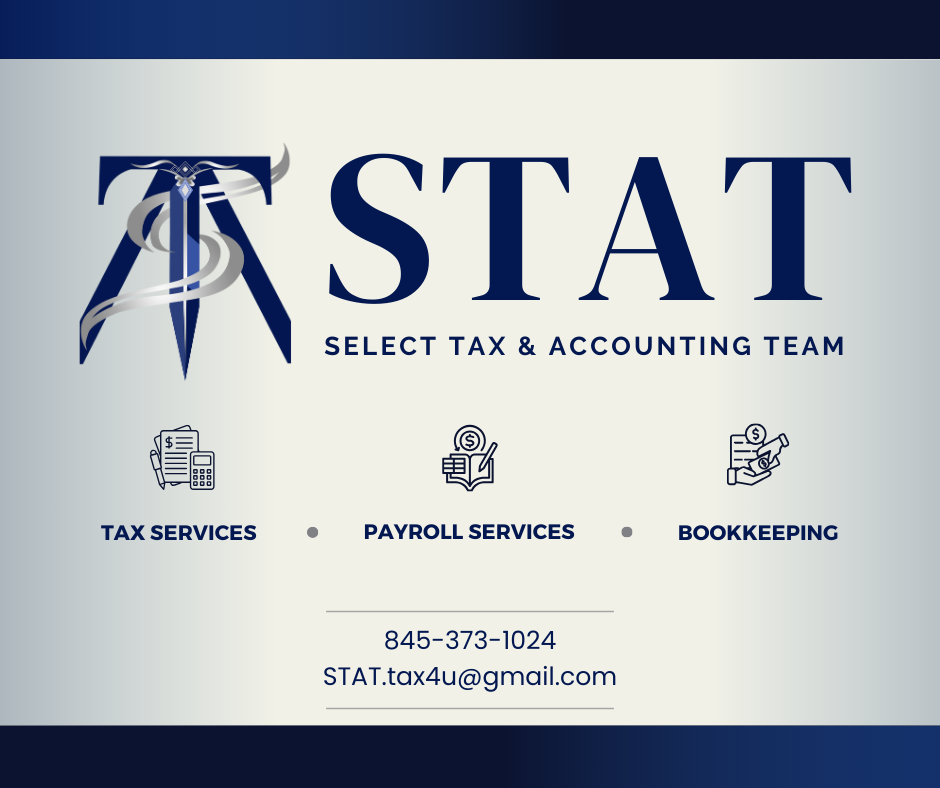 Introducing STAT: Select Tax & Accounting Team — Your Trusted Partner in Tax, Bookkeeping & Payroll
