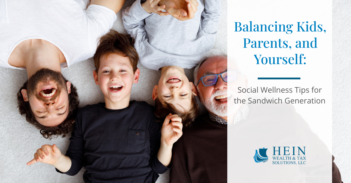 Balancing Kids, Parents, and Yourself: Social Wellness Tips for the Sandwich Generation
