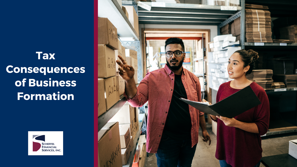 Tax Consequences of Business Formation