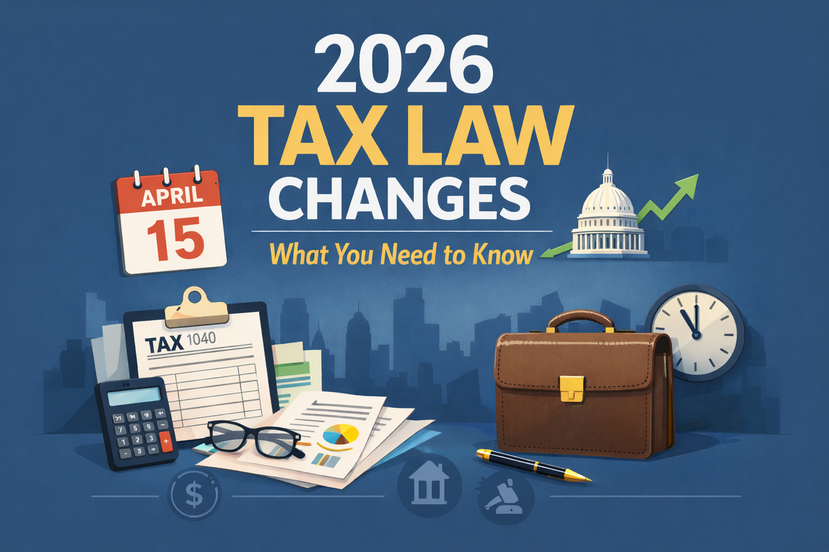 2026 Tax Law Changes: What Investors and Families Need to Know