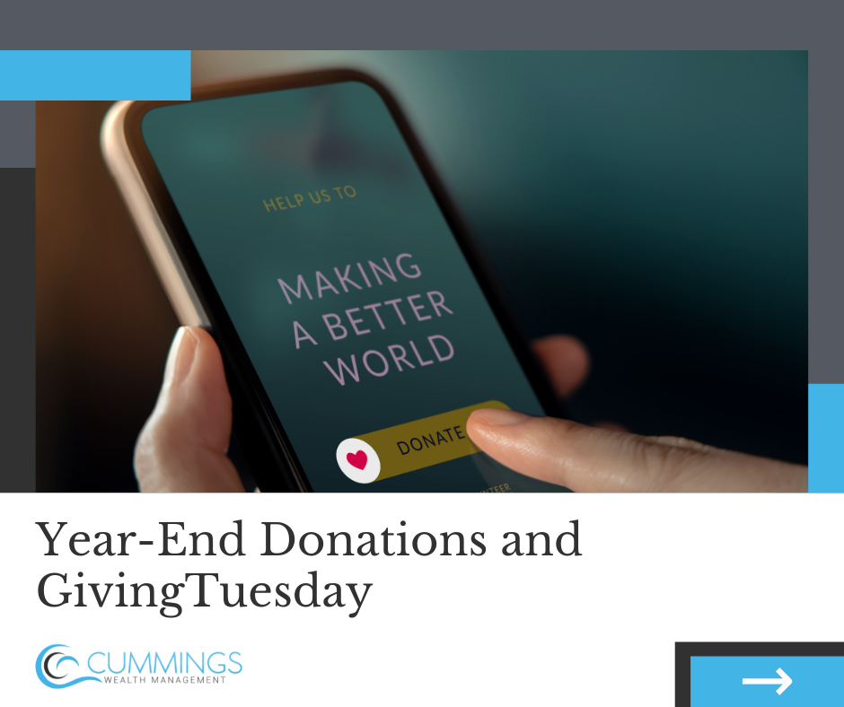 Year-End Donations and #GivingTuesday