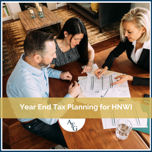 Year-end Tax Planning for High-Net-Worth Individuals