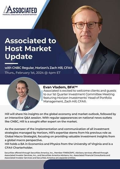 Associated to Host Market Update With CNBC Regular Zach Hill, CFA