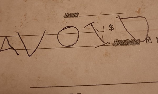 The Check Shouldn't Be in the Mail