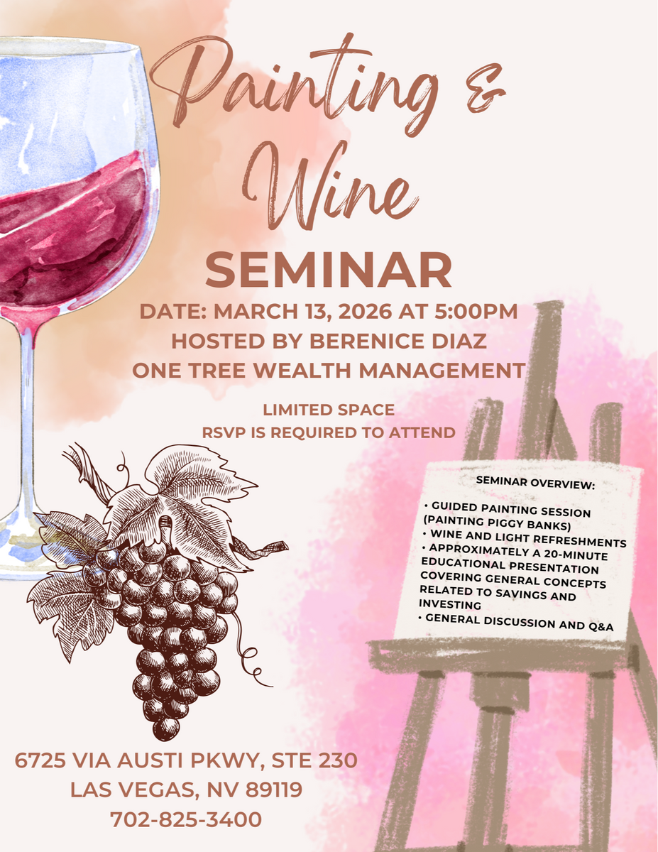 Sip, Paint & Learn: Join Us for Our Painting & Wine Seminar