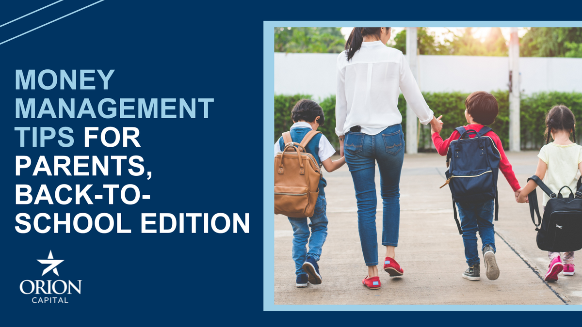School's In! Money Management Tips for Parents, Back-to-School Edition