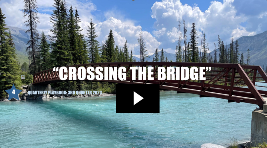 Watch Now- 3rd Quarter 2023 Playbook: Crossing the Bridge.