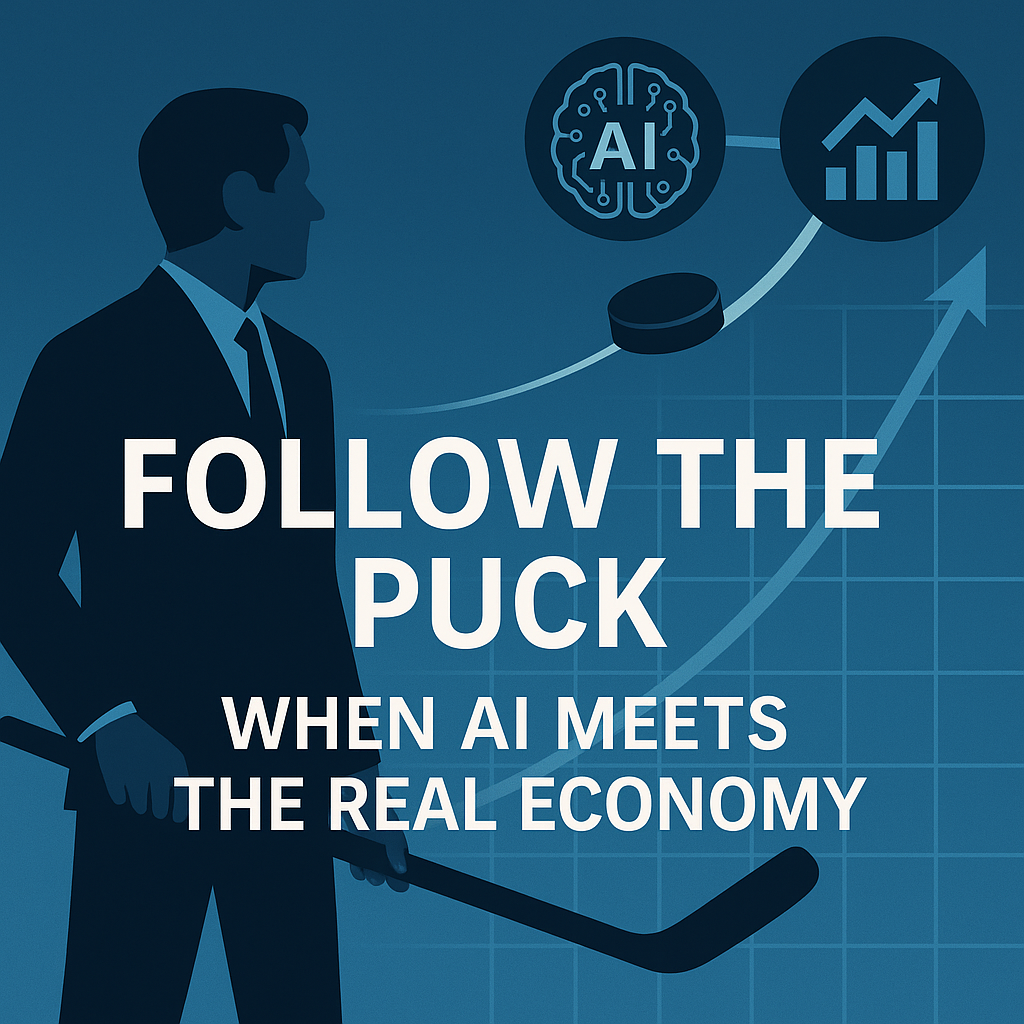 Follow the Puck: When AI Meets the Real Economy