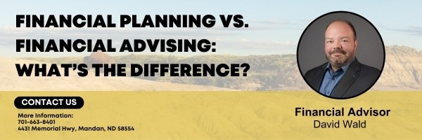 Financial Planning vs. Financial Advising: What’s the Difference?