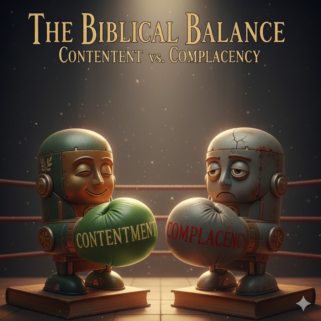 Contentment vs. Complacency: The Biblical Balance