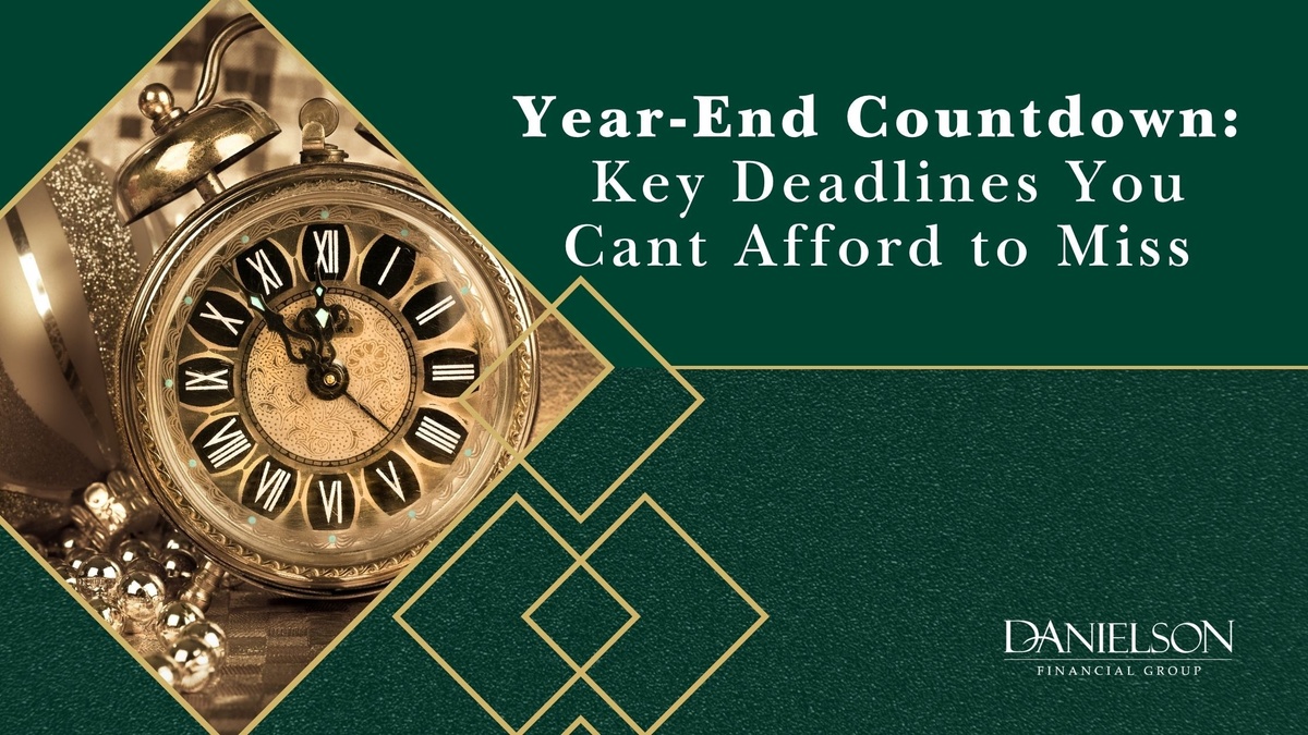 Year-End Countdown: Key Deadlines You Cannot Afford to Miss
