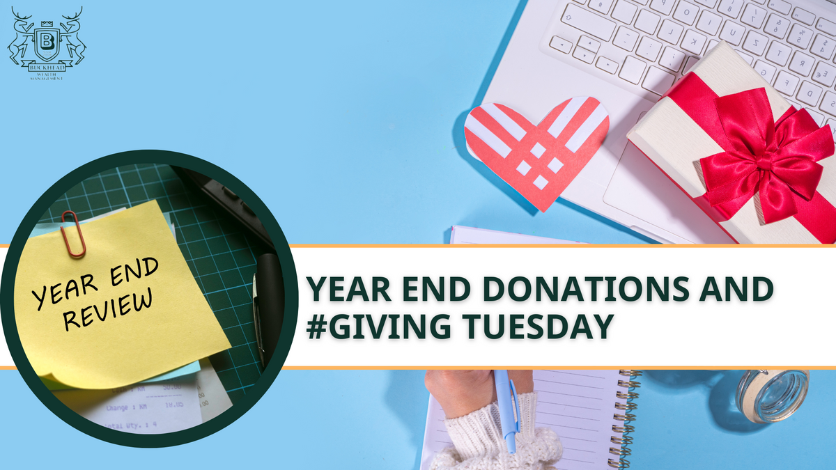 Year-End Donations and #GivingTuesday