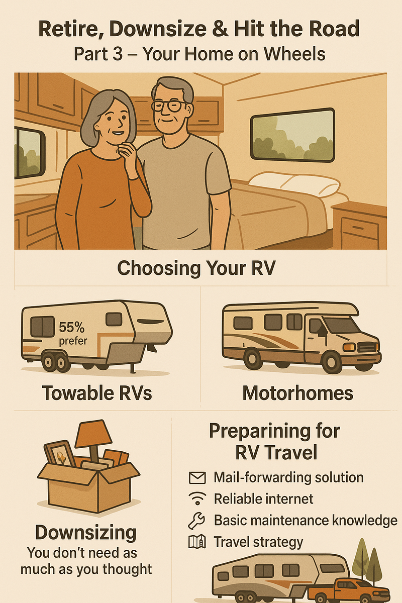 Retire, Downsize & Hit the Road: Your Home on Wheels