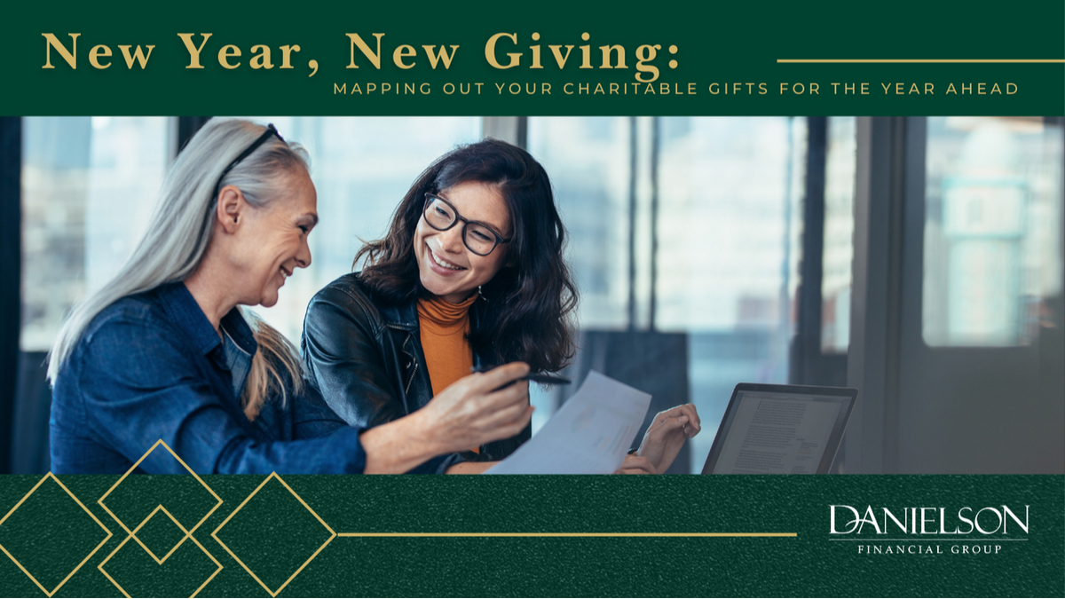 New Year, New Giving: Mapping Out Your Charitable Gifts for the Year Ahead