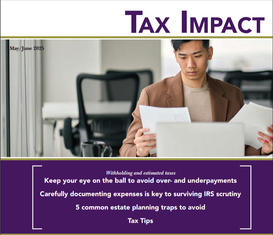 May / June 2025 Tax Impact