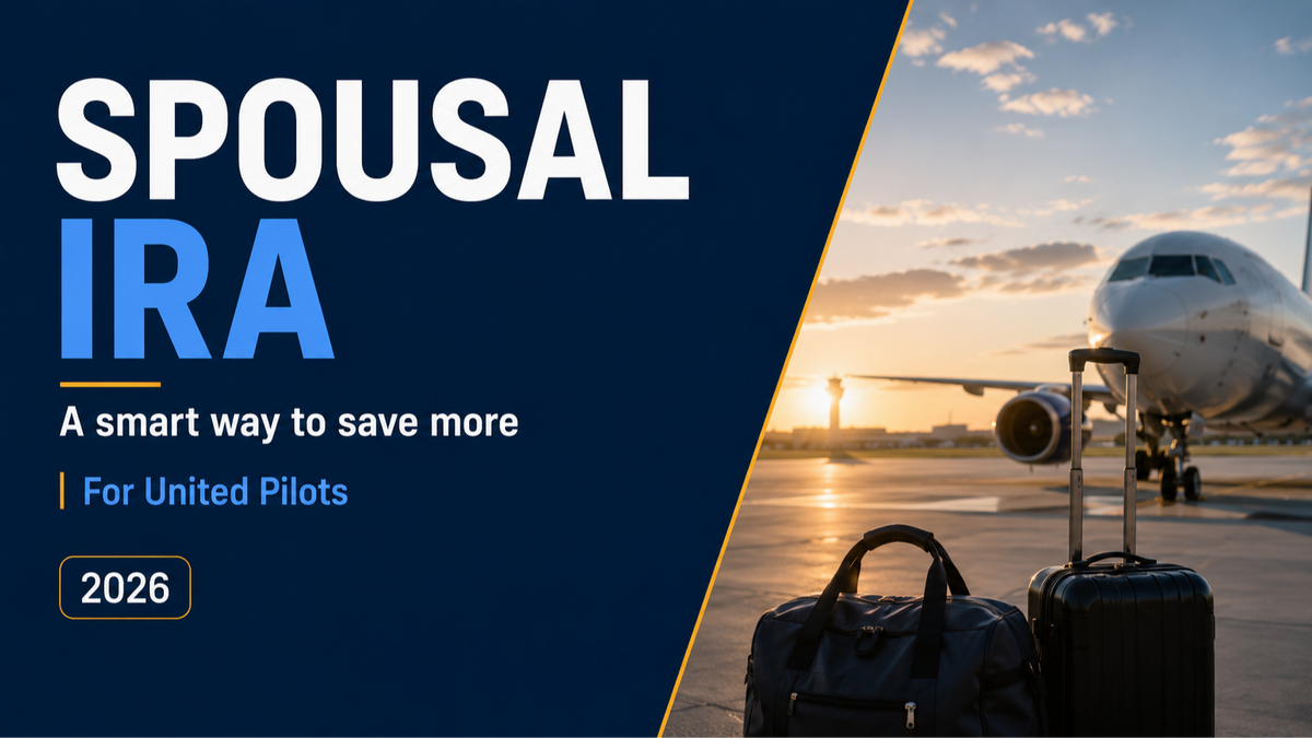 Spousal IRA for United Pilots