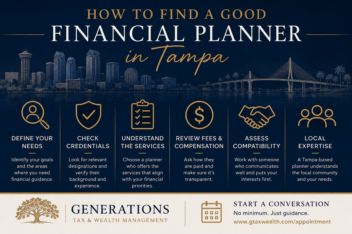 How Do I Find a Good Financial Planner in Tampa?