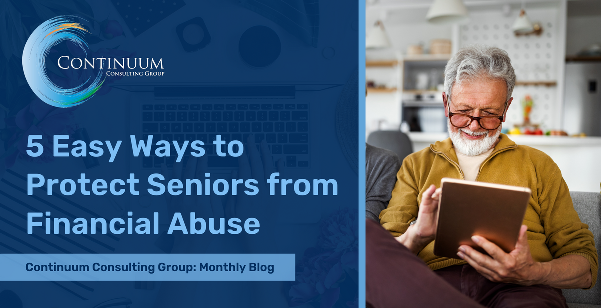 5 Easy Ways to Protect Seniors from Financial Abuse