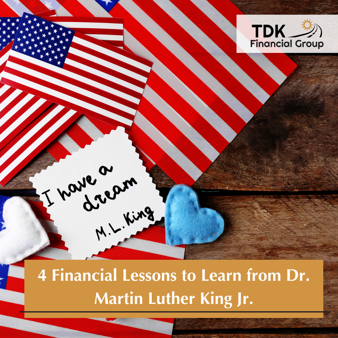 Four Financial Lessons To Learn From Dr. Martin Luther King, Jr.