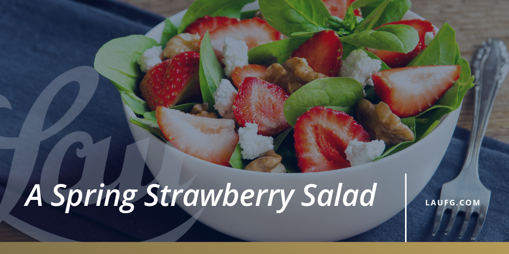 A Spring Strawberry Salad