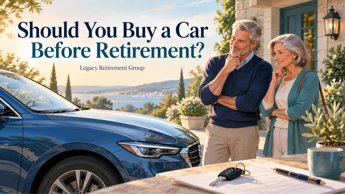Should You Buy a Car Before Retirement? | Legacy Retirement Group