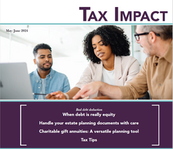 May / June 2024 Tax Impact