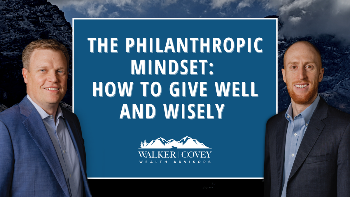 The Philanthropic Mindset: How to Give Well and Wisely