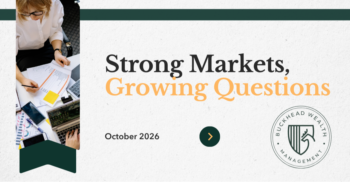 Strong Markets, Growing Questions