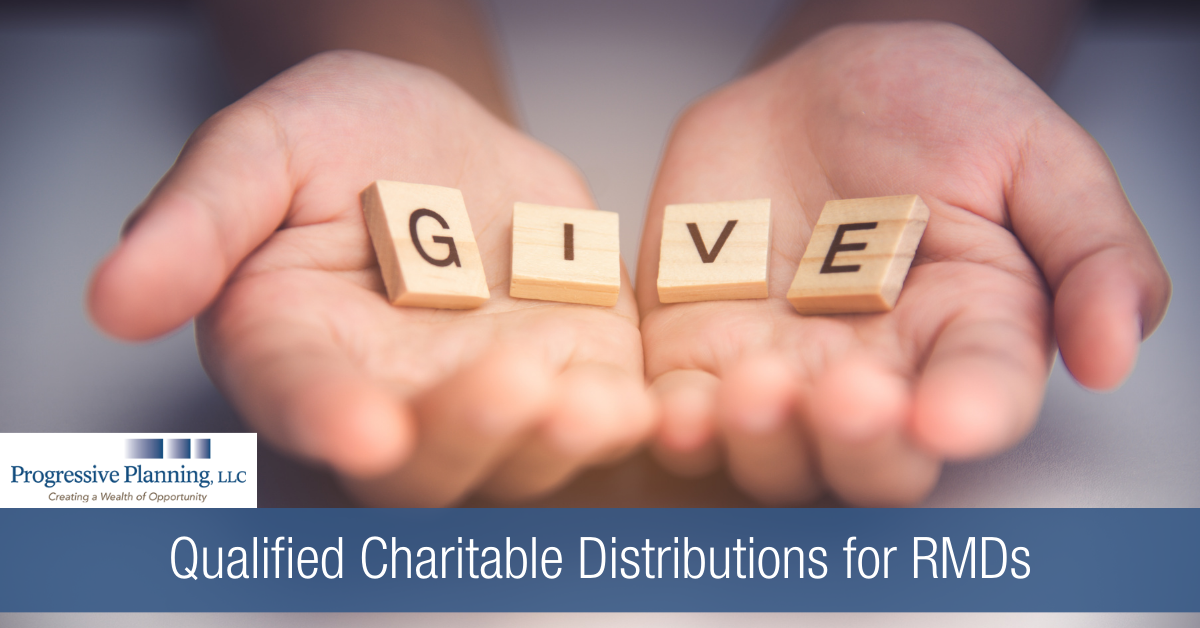 Qualified Charitable Distributions for RMDs
