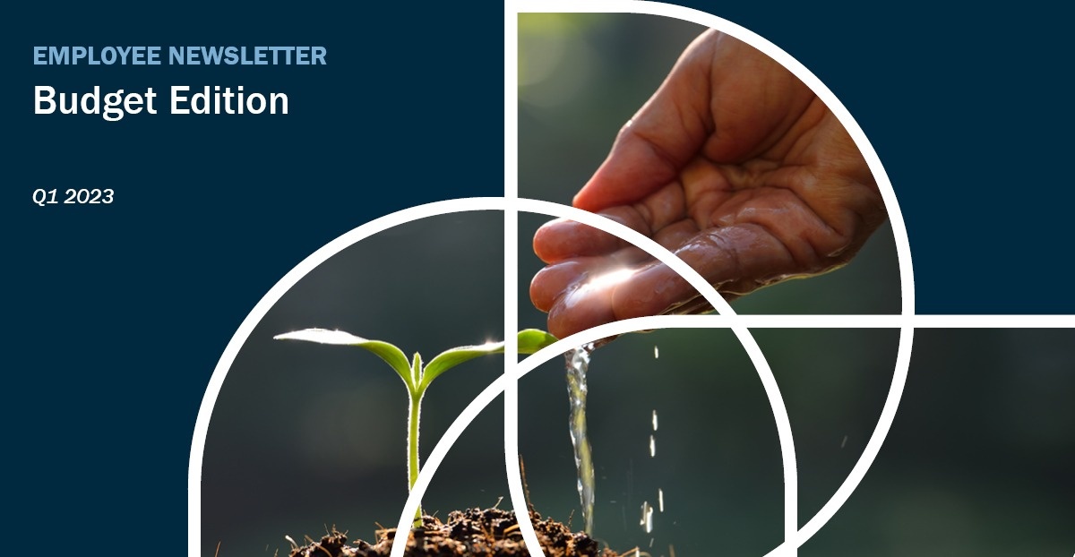 Q1 2023 Employee Newsletter: Budget Edition