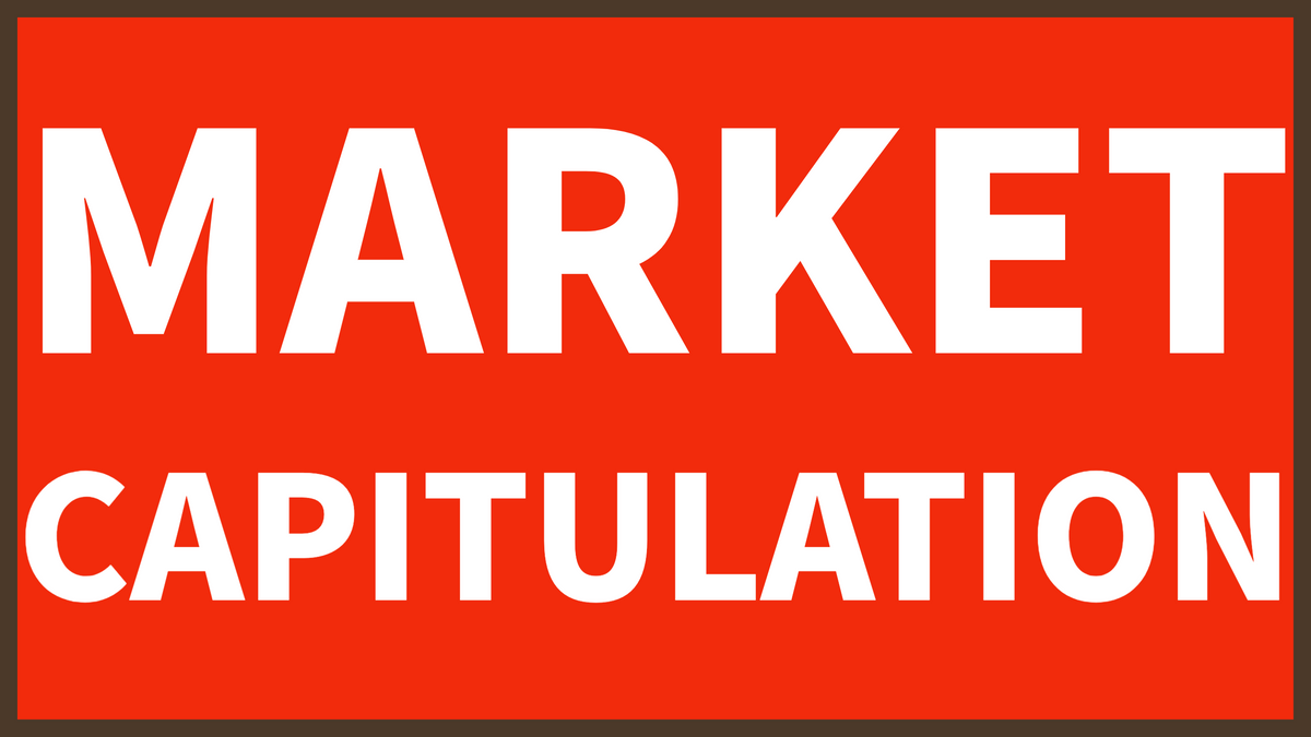 Market Capitulation