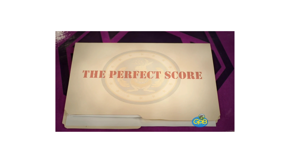 A perfect score of...