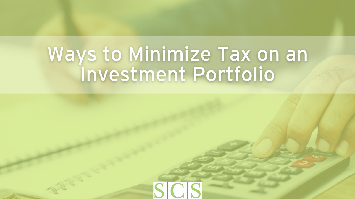 Ways to Minimize Tax on an Investment Portfolio