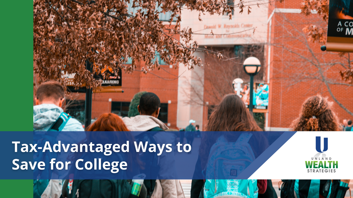 Tax-Advantaged Ways to Save for College