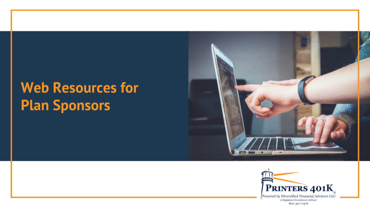 Web Resources for Plan Sponsors