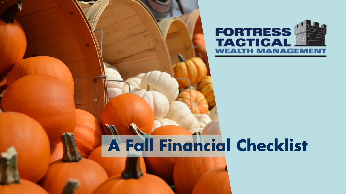 A Fall Financial Checklist