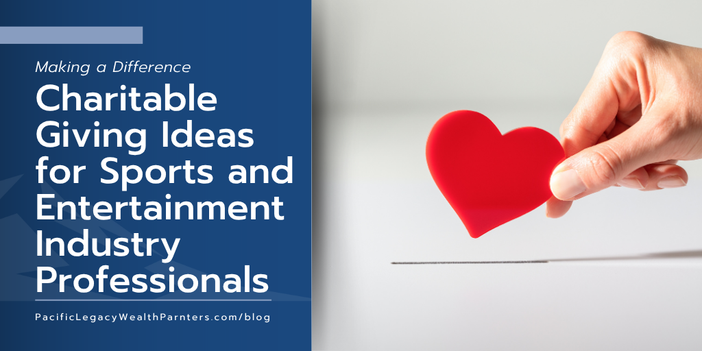 Making a Difference: Charitable Giving Ideas for Sports and Entertainment Industry Professionals
