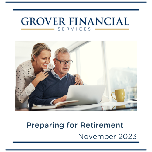 Preparing for Retirement - Part 1