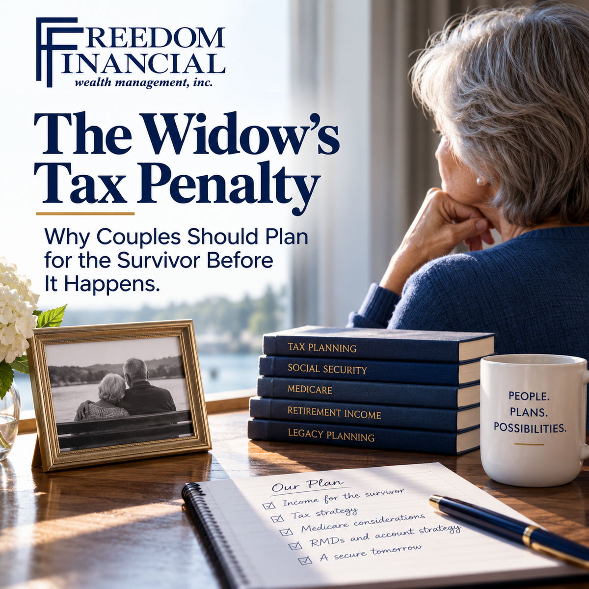 The Widow’s Tax Penalty: Why Couples Should Plan for the Survivor Before It Happens
