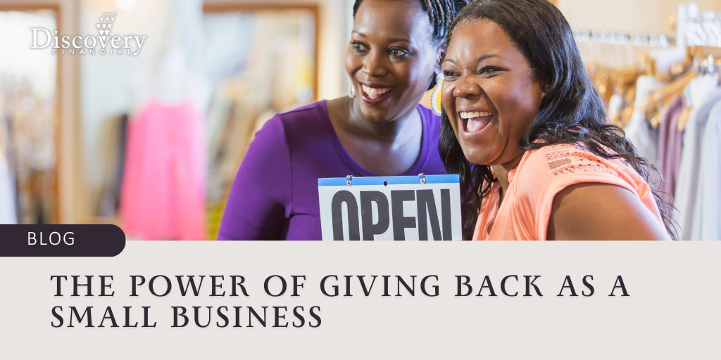 The Power of Giving Back as a Small Business