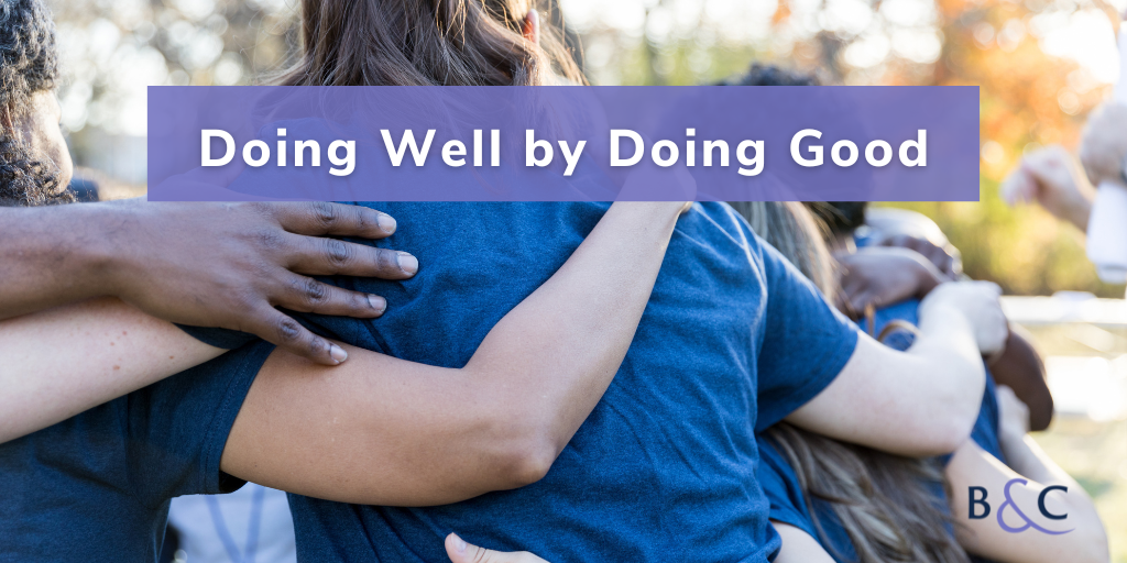 Doing Well by Doing Good