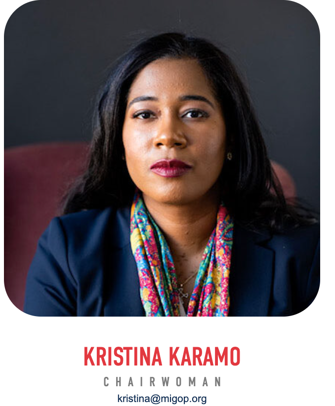 DETROIT. MICHIGAN IS GROUND ZERO IN AMERICA'S FIGHT FOR FREEDOM;  KRISTINA KARAMO LEADS MIGOP
