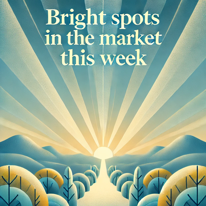 4 Bright Spots in the Market This Week