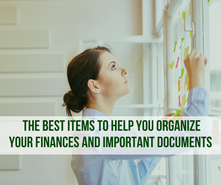 The Best Items to Help You Organize Your Finances and Important Documents