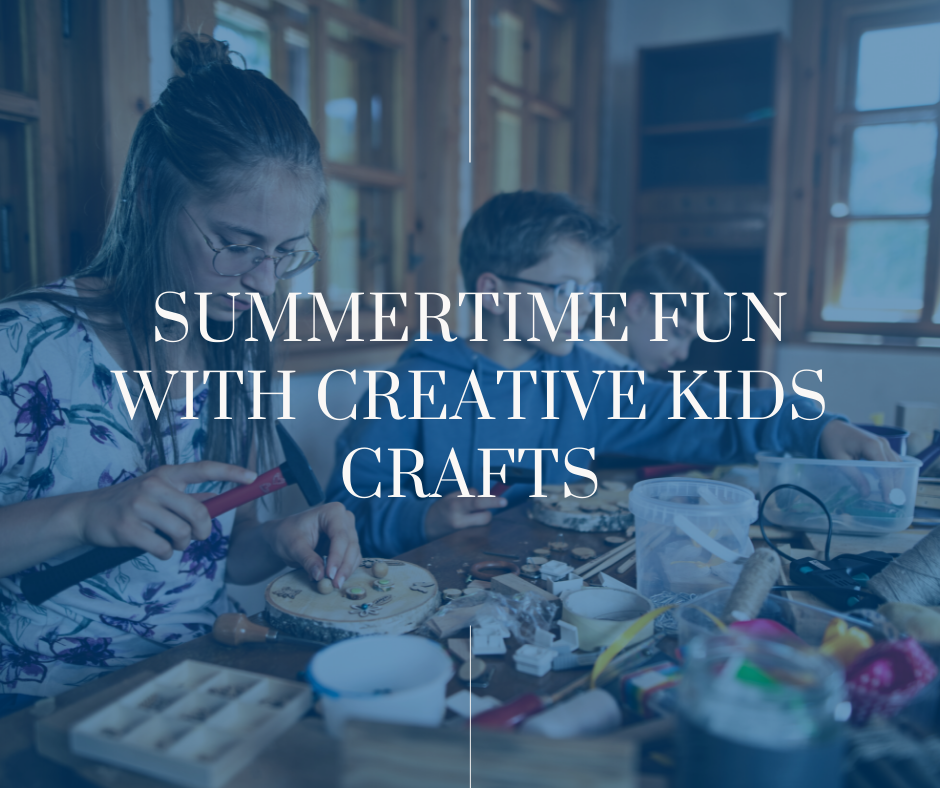Summertime Fun with Creative Kids Crafts