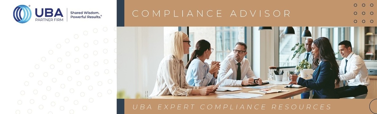UBA Compliance Recap - December 2022