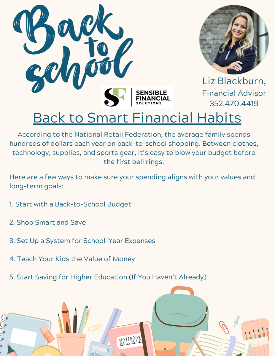 Back to School, Back to Smart Financial Habits