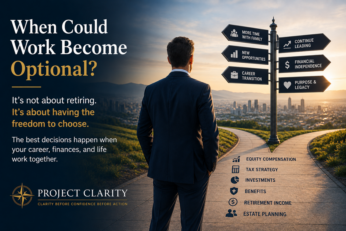When Could Work Become Optional? | Executive Financial Planning Chattanooga