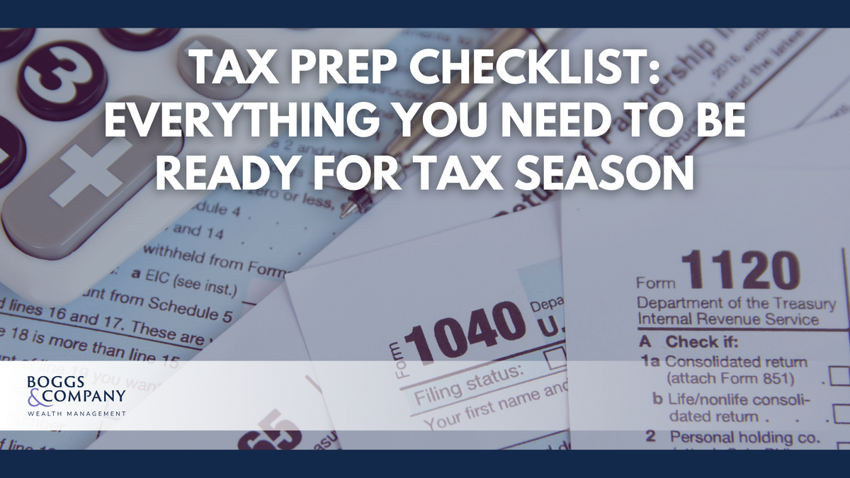 Tax Prep Checklist: Everything You Need to Be Ready for Tax Season