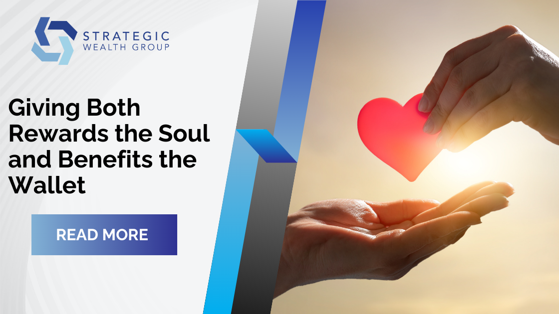 Giving Both Rewards the Soul and Benefits the Wallet